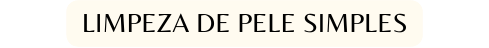 Limpeza de Pele Simples